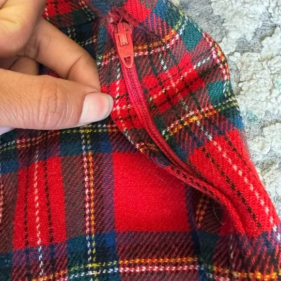 Vintage Pendleton Royal Stewart Tartan High Waist 100% virgin Wool - Picture 5 of 8